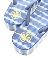 TORY BURCH（トリーバーチ）サンダル 紺 サイズ:US8(25cm位) レディース/2200650044029