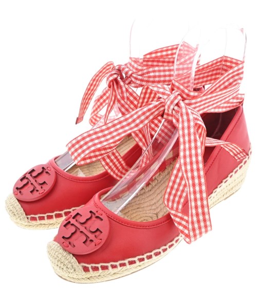 TORY BURCH(トリーバーチ)サンダル 赤 サイズ:US6 1/2(23.5cm位)/2200651039031