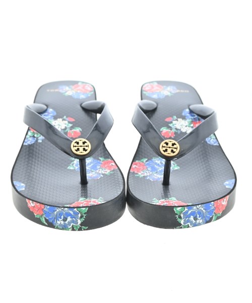 TORY BURCH（トリーバーチ）サンダル 黒 サイズ:-(24cm位) レディース/2200654072097