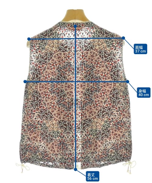 TORY BURCH（トリーバーチ）ブラウス 赤 サイズ:4(XL位) レディース/2200703341037