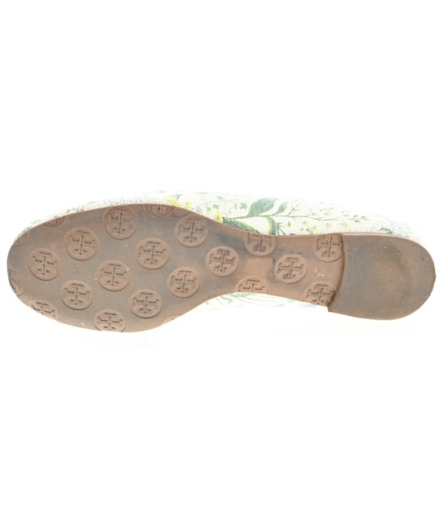 TORY BURCH（トリーバーチ）バレエシューズ/オペラシューズ 白 サイズ:US8(25cm位) レディース/2200703636096