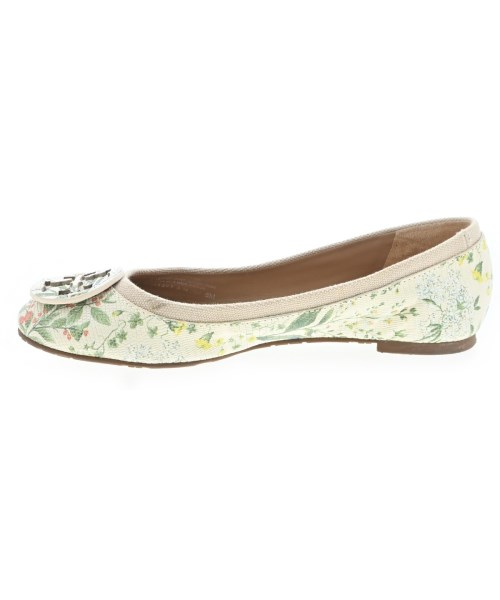 TORY BURCH（トリーバーチ）バレエシューズ/オペラシューズ 白 サイズ:US8(25cm位) レディース/2200703636096
