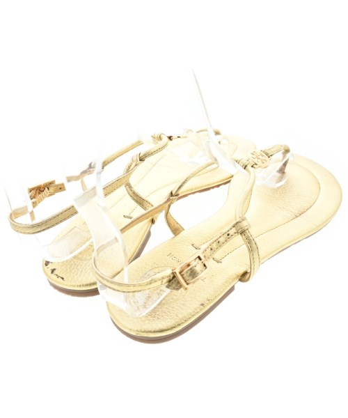 TORY BURCH（トリーバーチ）サンダル ゴールド サイズ:US7(24cm位) レディース/2200705397070