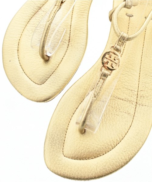 TORY BURCH（トリーバーチ）サンダル ゴールド サイズ:US7(24cm位) レディース/2200705397070