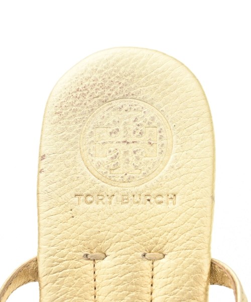 TORY BURCH（トリーバーチ）サンダル ゴールド サイズ:US7(24cm位) レディース/2200705397070