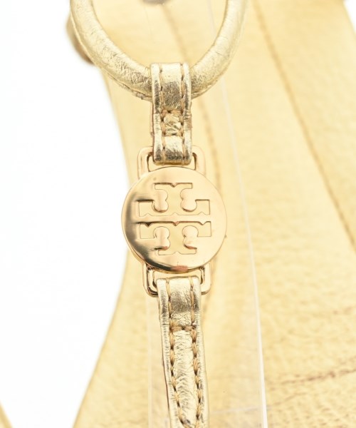 TORY BURCH（トリーバーチ）サンダル ゴールド サイズ:US7(24cm位) レディース/2200705397070