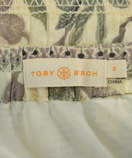 TORY BURCH（トリーバーチ）ひざ丈スカート 白 サイズ:0(XS位) レディース/2200707180014