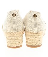 TORY BURCH（トリーバーチ）サンダル ベージュ サイズ:US7 1/2(24.5cm位) レディース/2200662964063