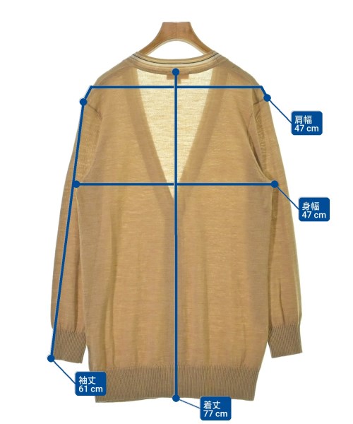 TORY BURCH（トリーバーチ）カーディガン ベージュ サイズ:M レディース/2200662753056