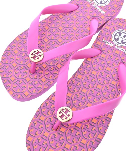 TORY BURCH（トリーバーチ）サンダル 紫 サイズ:24cm レディース/2200660589091