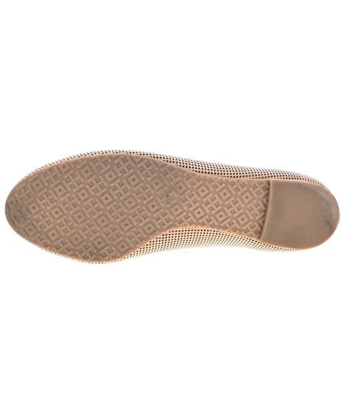TORY BURCH（トリーバーチ）バレエシューズ/オペラシューズ ベージュ サイズ:US7(24cm位) レディース/2200666440044