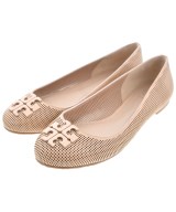 TORY BURCH（トリーバーチ）バレエシューズ/オペラシューズ ベージュ サイズ:US7(24cm位) レディース/2200666440044
