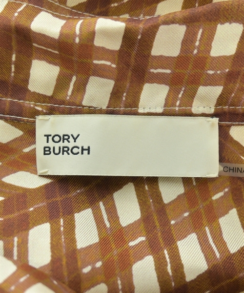 TORY BURCH（トリーバーチ）カジュアルシャツ 茶 サイズ:2(M位) レディース/2200668041010