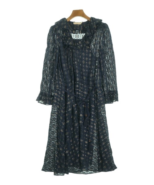 TORY BURCH(トリーバーチ)ワンピース 紺 サイズ:2(M位)/2200671625016