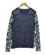 TORY BURCH（トリーバーチ）Tシャツ・カットソー 紺 サイズ:S レディース/2200735967106