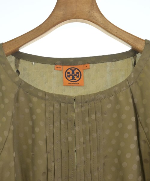 TORY BURCH（トリーバーチ）カジュアルシャツ カーキ サイズ:4(XL位) レディース/2200719883019