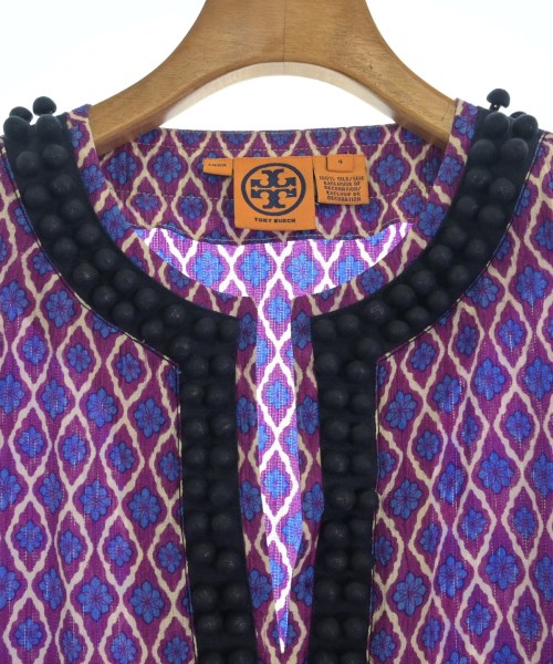 TORY BURCH（トリーバーチ）カジュアルシャツ 紫 サイズ:4(XL位) レディース/2200719883026