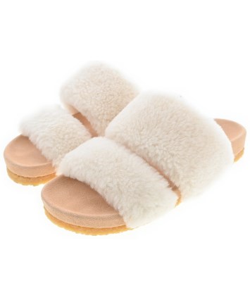 TORY BURCH（トリーバーチ）サンダル 白 サイズ:US6(23cm位