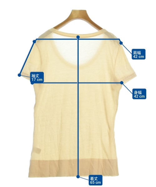 TORY BURCH（トリーバーチ）Tシャツ・カットソー ベージュ サイズ:S レディース/2200719051166