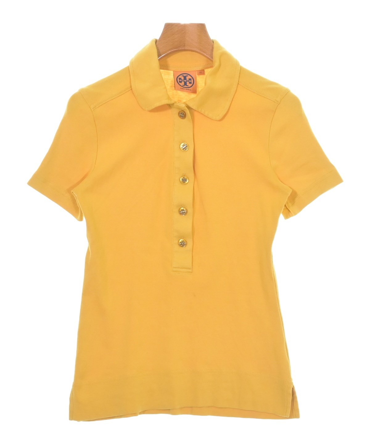 TORY BURCH（トリーバーチ）ポロシャツ 黄 サイズ:XS レディース