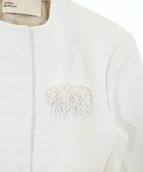 TORY BURCH（トリーバーチ）カジュアルジャケット 白 サイズ:2(M位) レディース/2200686746089