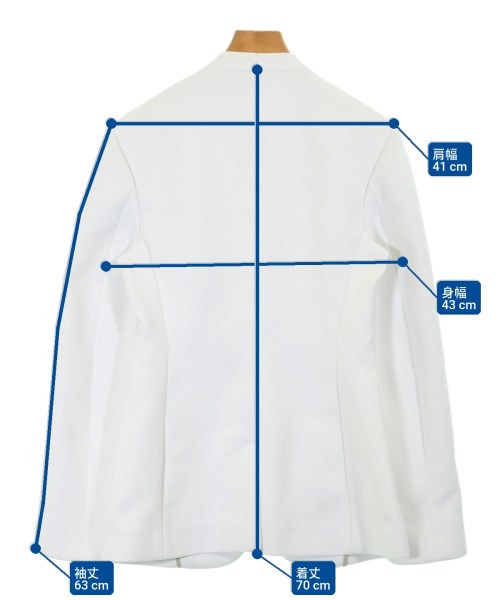 TORY BURCH（トリーバーチ）カジュアルジャケット 白 サイズ:2(M位) レディース/2200686746089