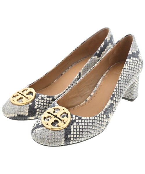 TORY BURCH(トリーバーチ)パンプス グレー サイズ:7.5(24.5cm位)/2200689211010