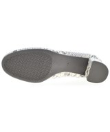 TORY BURCH（トリーバーチ）パンプス グレー サイズ:7.5(24.5cm位) レディース/2200689211010