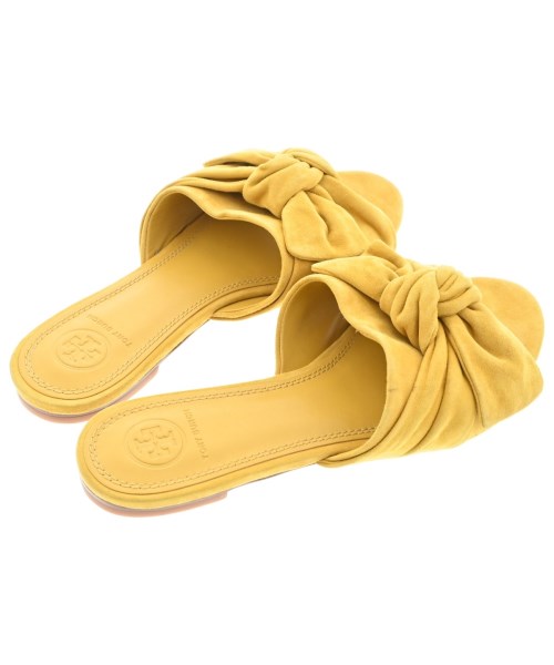 TORY BURCH（トリーバーチ）サンダル 黄 サイズ:US6 1/2(23.5cm位) レディース/2200692729182