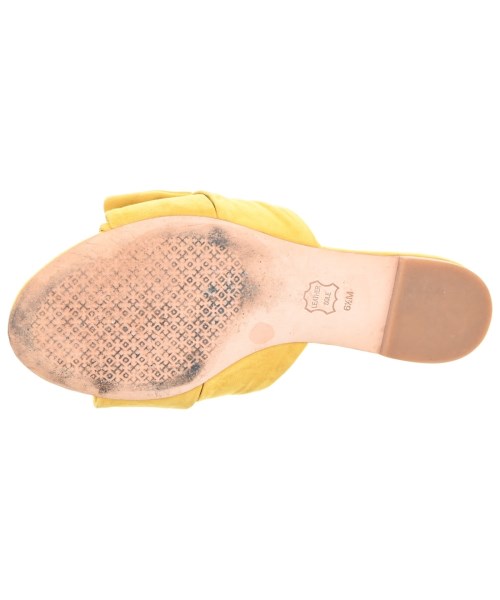 TORY BURCH（トリーバーチ）サンダル 黄 サイズ:US6 1/2(23.5cm位) レディース/2200692729182