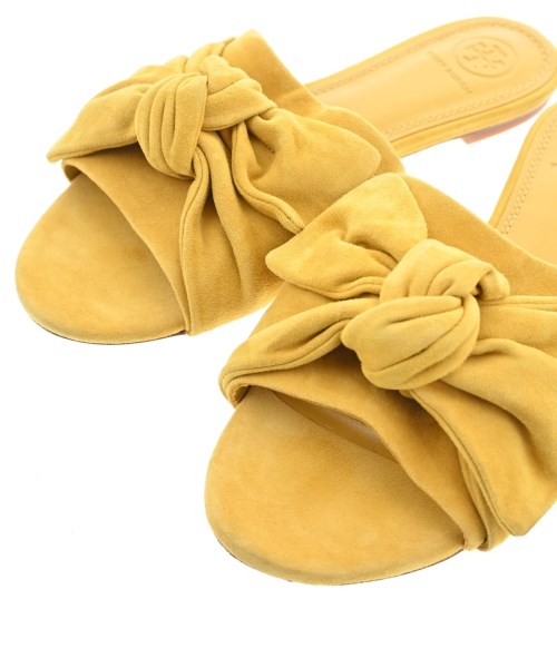 TORY BURCH（トリーバーチ）サンダル 黄 サイズ:US6 1/2(23.5cm位) レディース/2200692729182