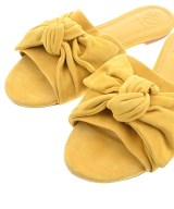 TORY BURCH（トリーバーチ）サンダル 黄 サイズ:US6 1/2(23.5cm位) レディース/2200692729182