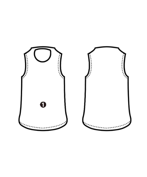 THOMAS WYLDE（トーマスワイルド）ノースリーブ 白 サイズ:S レディース/2200682007122