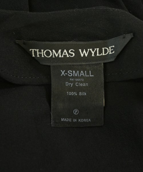 THOMAS WYLDE（トーマスワイルド）ワンピース 黒 サイズ:XS レディース/2200682897082