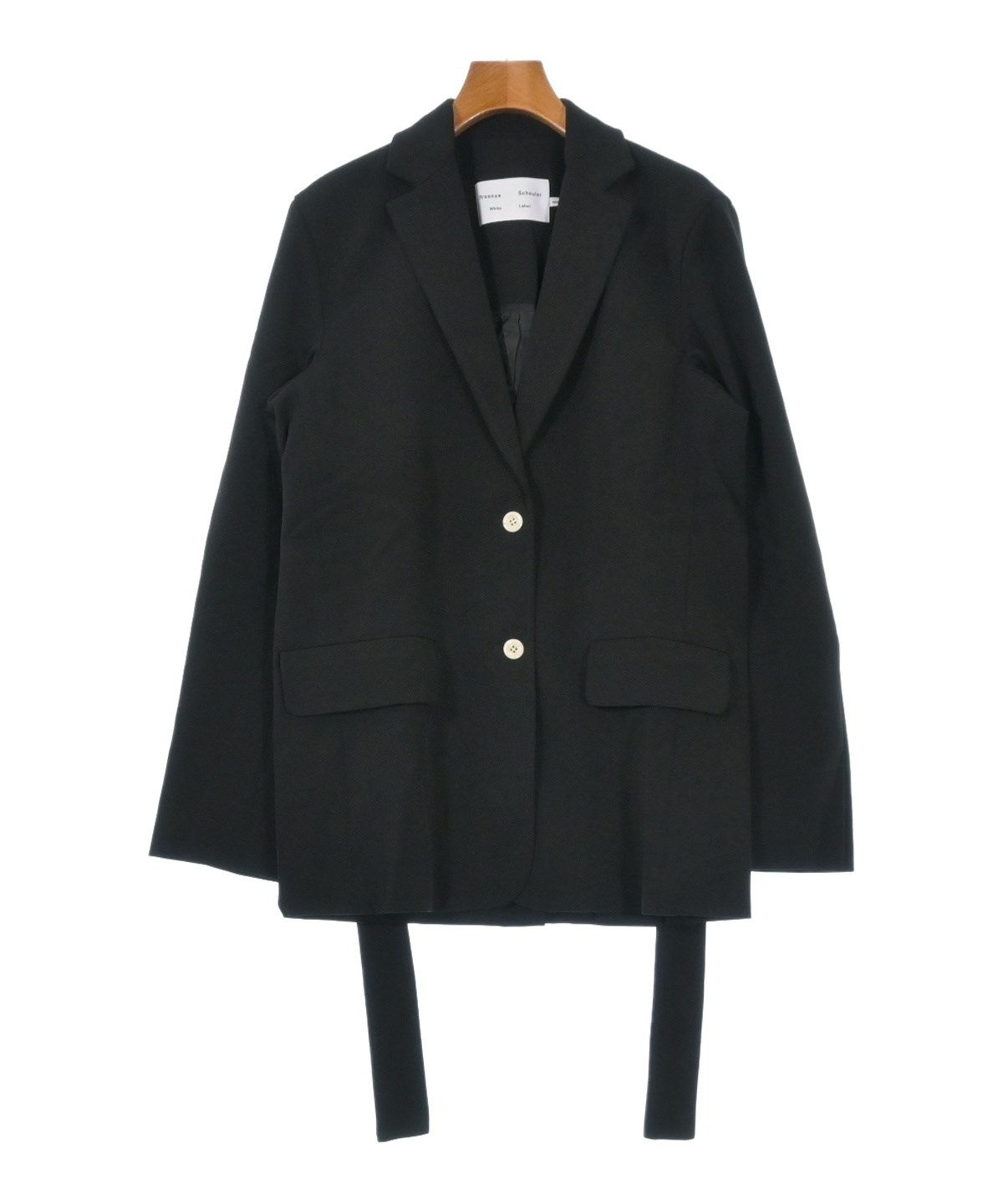 【中古】プロエンザスクーラー PROENZA SCHOULER テーラードジャケット 1B アウター 8 黒 /YM レディース PROENZA SCHOULER（プロエンザ スクーラー）テーラードジャケット 黒