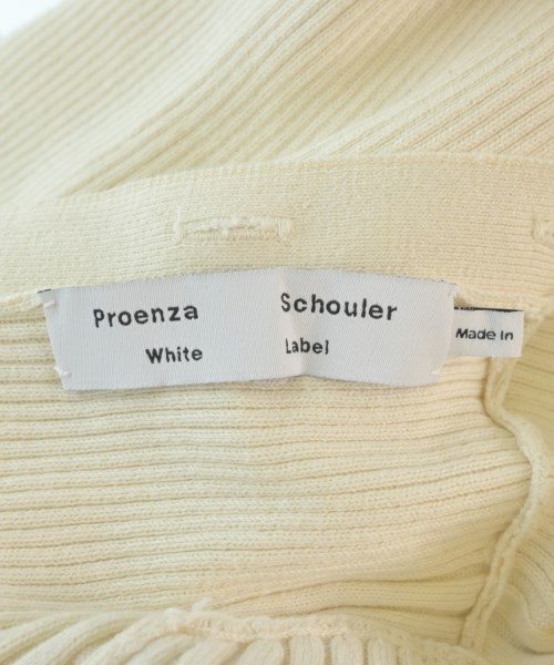 PROENZA SCHOULER（プロエンザ　スクーラー）カーディガン 白 サイズ:XS レディース/2200640678098