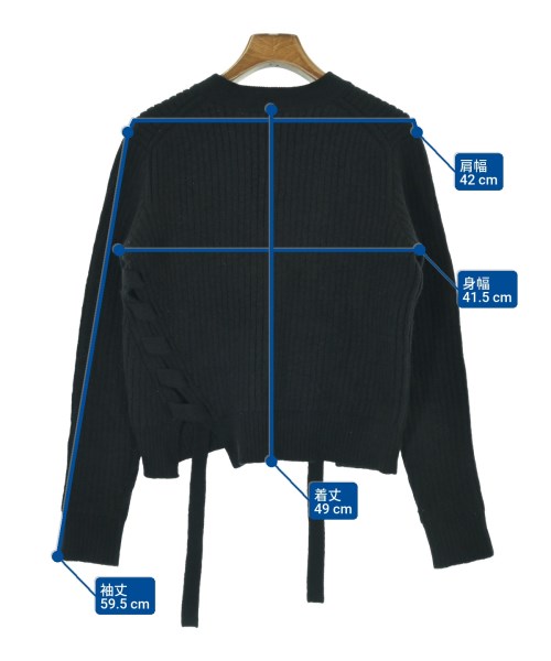 PROENZA SCHOULER（プロエンザ　スクーラー）ニット・セーター 黒 サイズ:-(M位) レディース/2200626936327