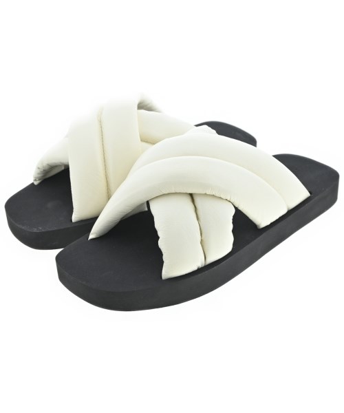 PROENZA SCHOULER(プロエンザ　スクーラー)サンダル 白 サイズ:EU38(24.5cm位)/2200644605267