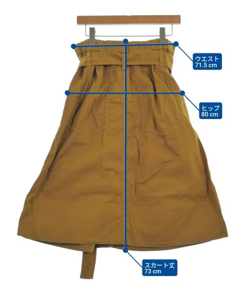 PROENZA SCHOULER（プロエンザ　スクーラー）ロング・マキシ丈スカート ベージュ サイズ:6(M位) レディース/2200617909040