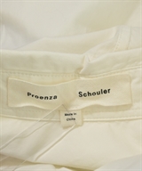 PROENZA SCHOULER（プロエンザ　スクーラー）シャツワンピース 白 サイズ:S レディース/2200601059096