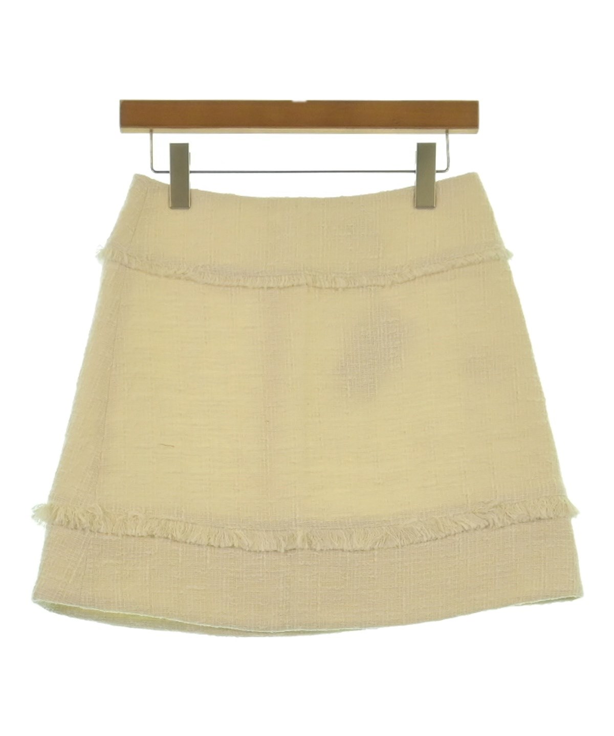 PROENZA SCHOULER プロエンザ　スクーラー ミニスカート レディース 【古着】【中古】 PROENZA SCHOULER（プロエンザ スクーラー）ミニスカート 白 サイズ:4