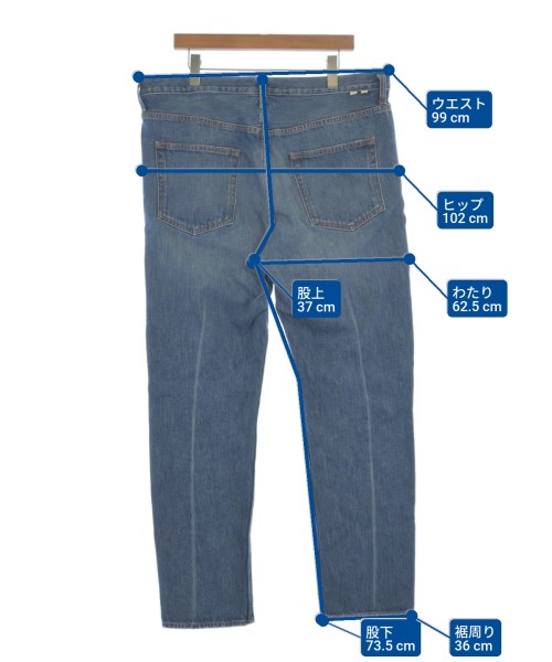 PROENZA SCHOULER（プロエンザ　スクーラー）デニムパンツ 青 サイズ:31(XL位) レディース/2200620469104