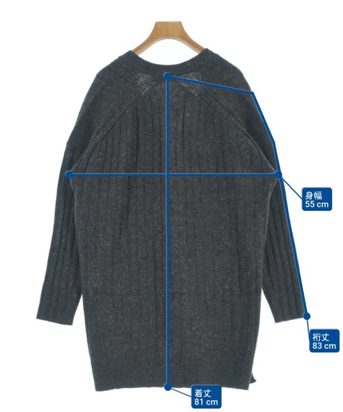 PROENZA SCHOULER（プロエンザ　スクーラー）カーディガン グレー サイズ:XS レディース/2200698320161