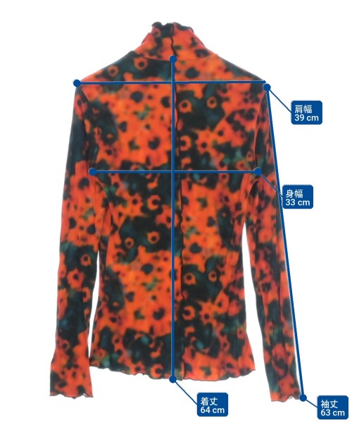 PROENZA SCHOULER（プロエンザ　スクーラー）Tシャツ・カットソー オレンジ サイズ:S レディース/2200689785283