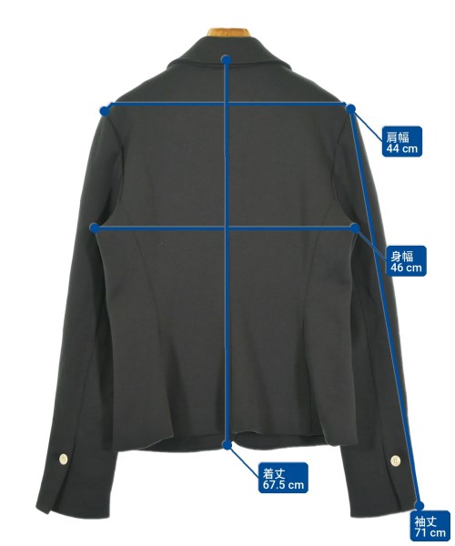 PROENZA SCHOULER（プロエンザ　スクーラー）テーラードジャケット 黒 サイズ:M レディース/2200712369145