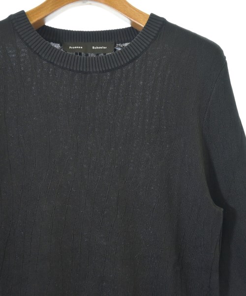 PROENZA SCHOULER（プロエンザ　スクーラー）ニット・セーター 黒 サイズ:L レディース/2200715915059