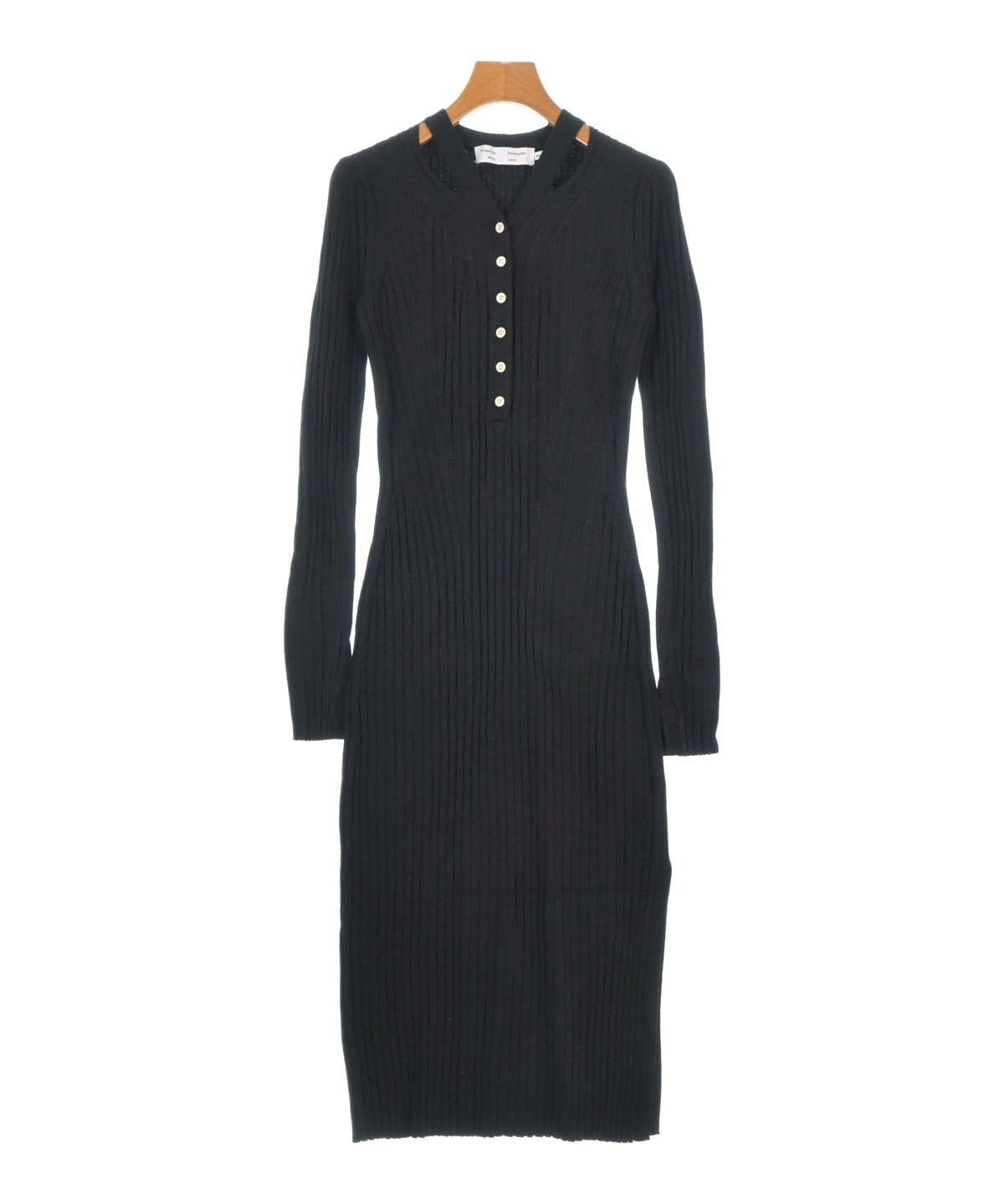 未使用タグ＊ Proenza Schouler　ワンピース PROENZA SCHOULER（プロエンザ スクーラー）ワンピース 黒 サイズ:S