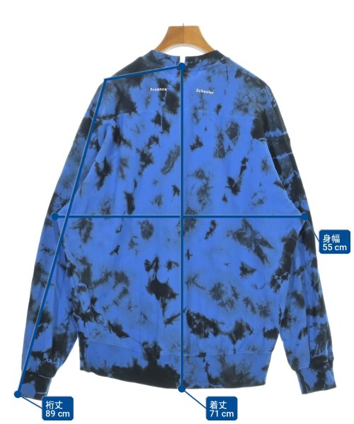 PROENZA SCHOULER（プロエンザ　スクーラー）Tシャツ・カットソー 青 サイズ:XS レディース/2200716971108