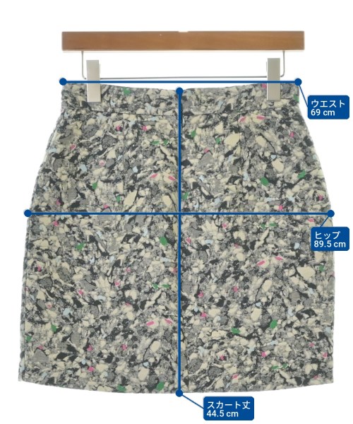 PROENZA SCHOULER（プロエンザ　スクーラー）ミニスカート グレー サイズ:4(XL位) レディース/2200718353063