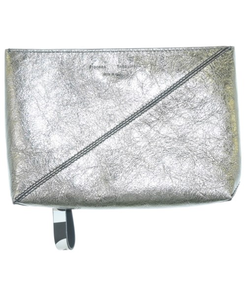 PROENZA SCHOULER(プロエンザ　スクーラー)クラッチバッグ シルバー サイズ:-/2200683601091